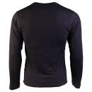 Langarmshirt schwarz, L